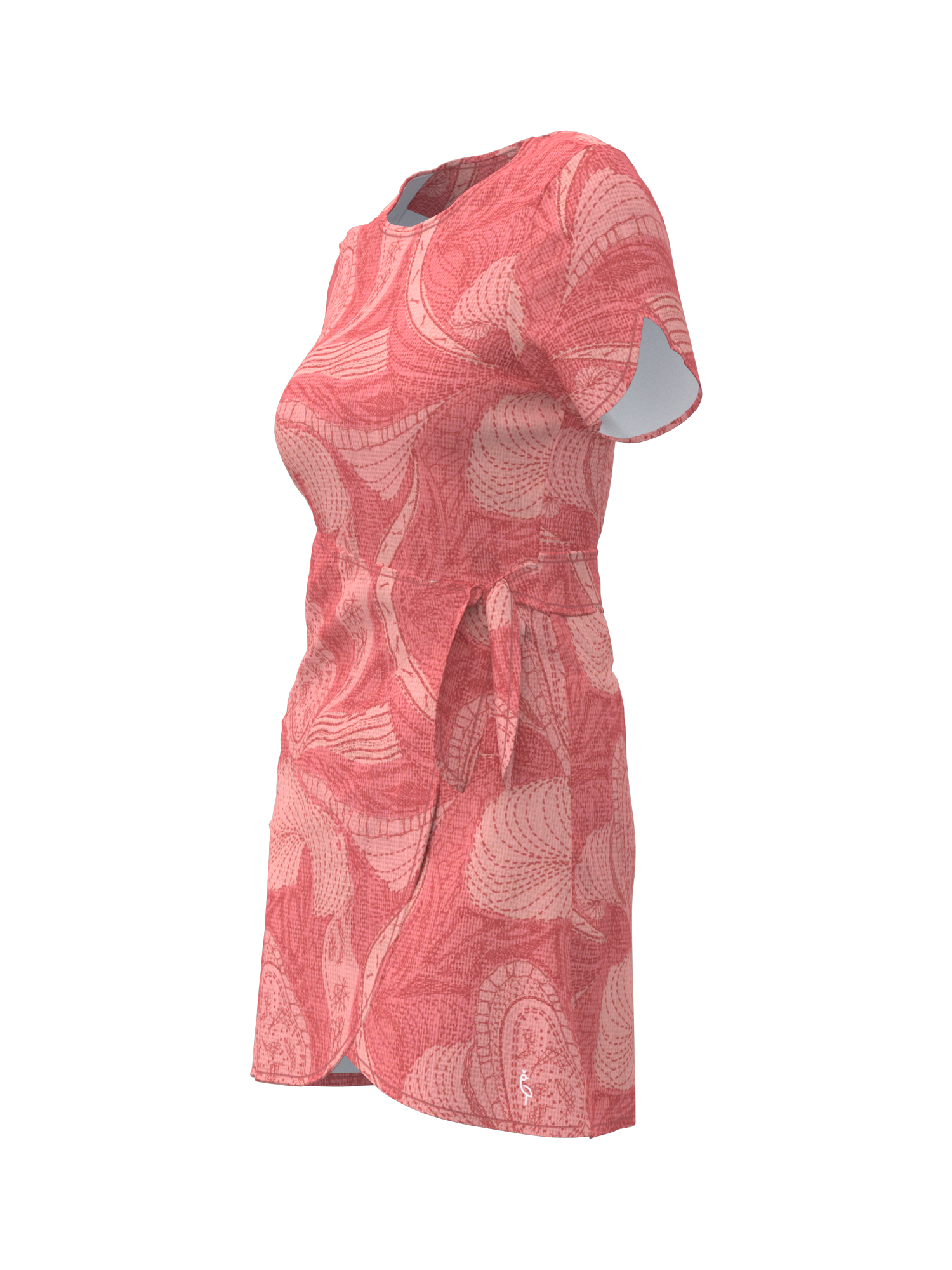 Tea Rose Embroidery Print