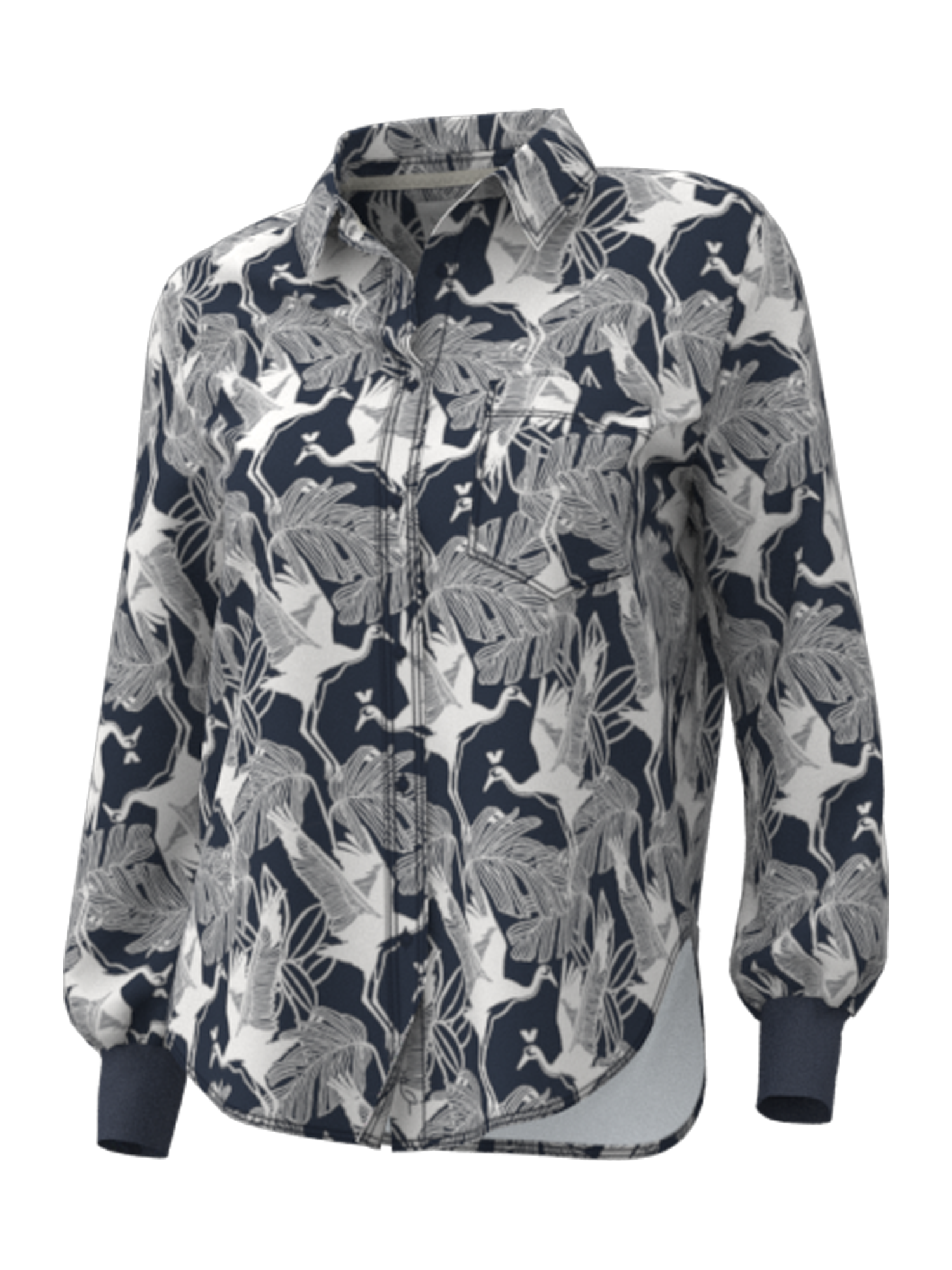 Crane Dress Blues