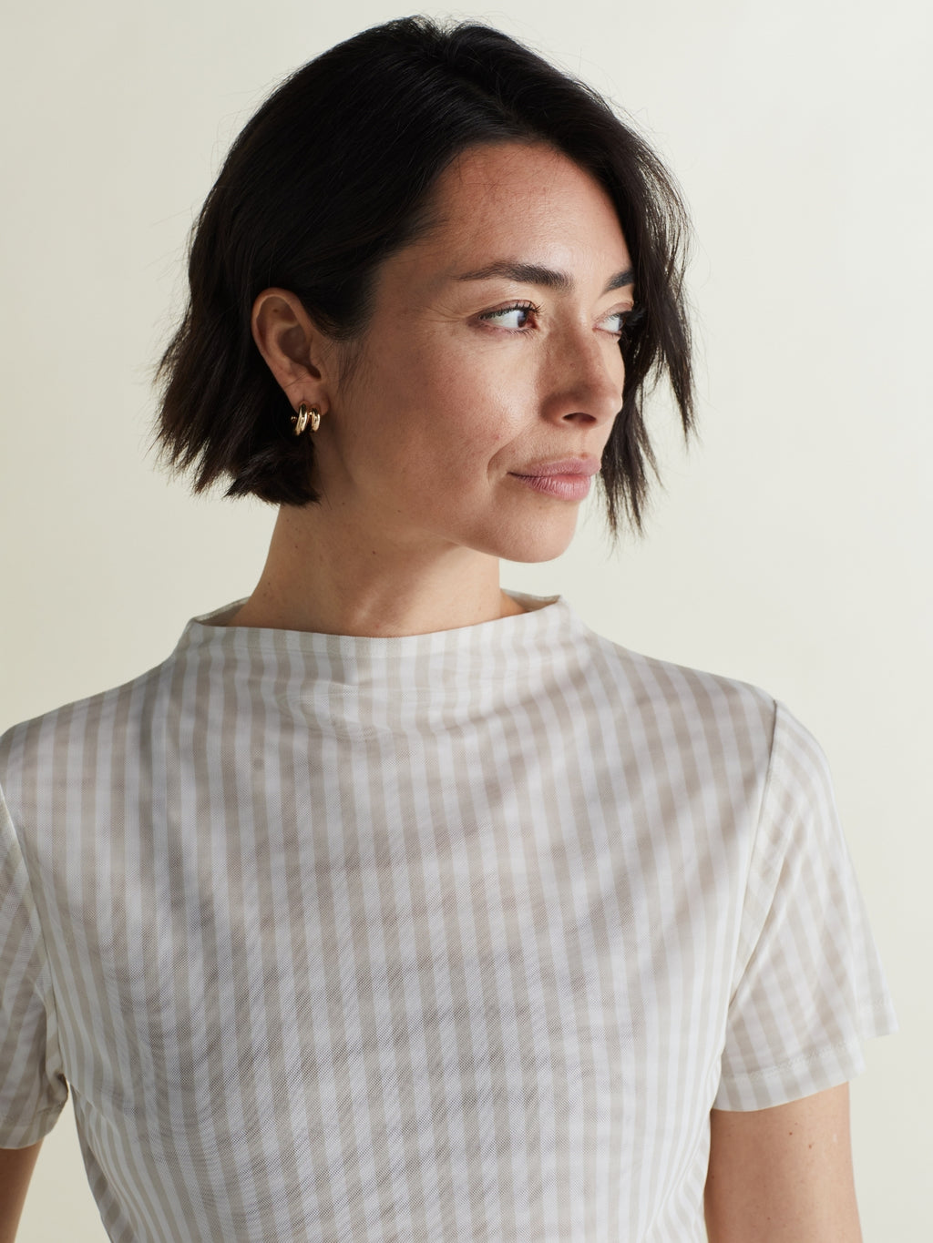 Luxe Opaque Short Sleeve Top