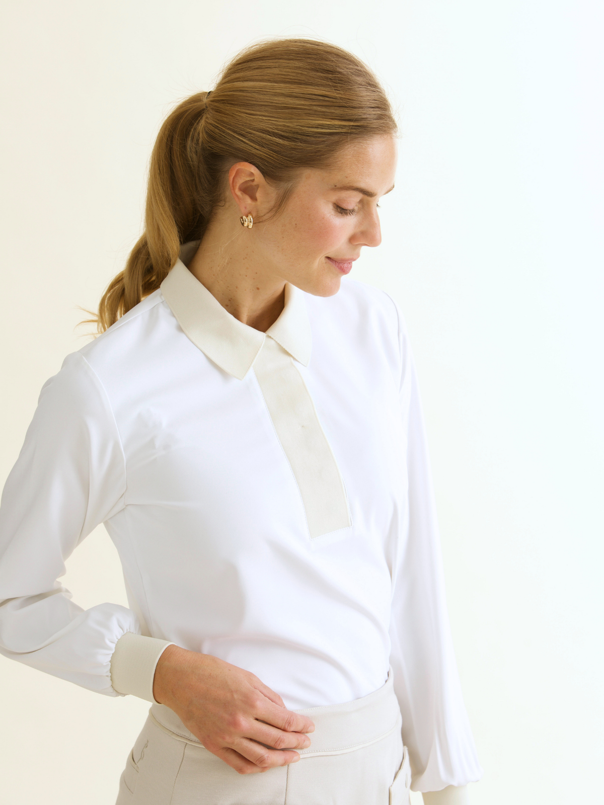 Long Sleeve Polo