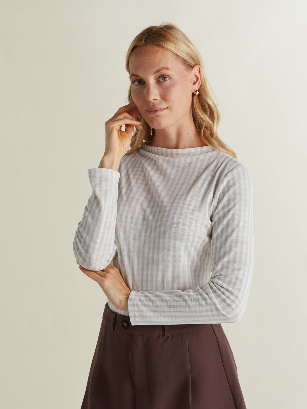 Luxe Opaque Long Sleeve Top