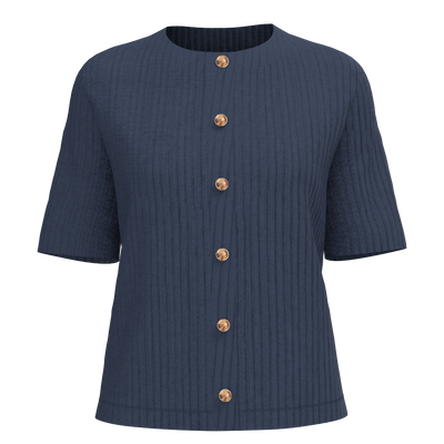 Crochet Short Sleeve Cardigan