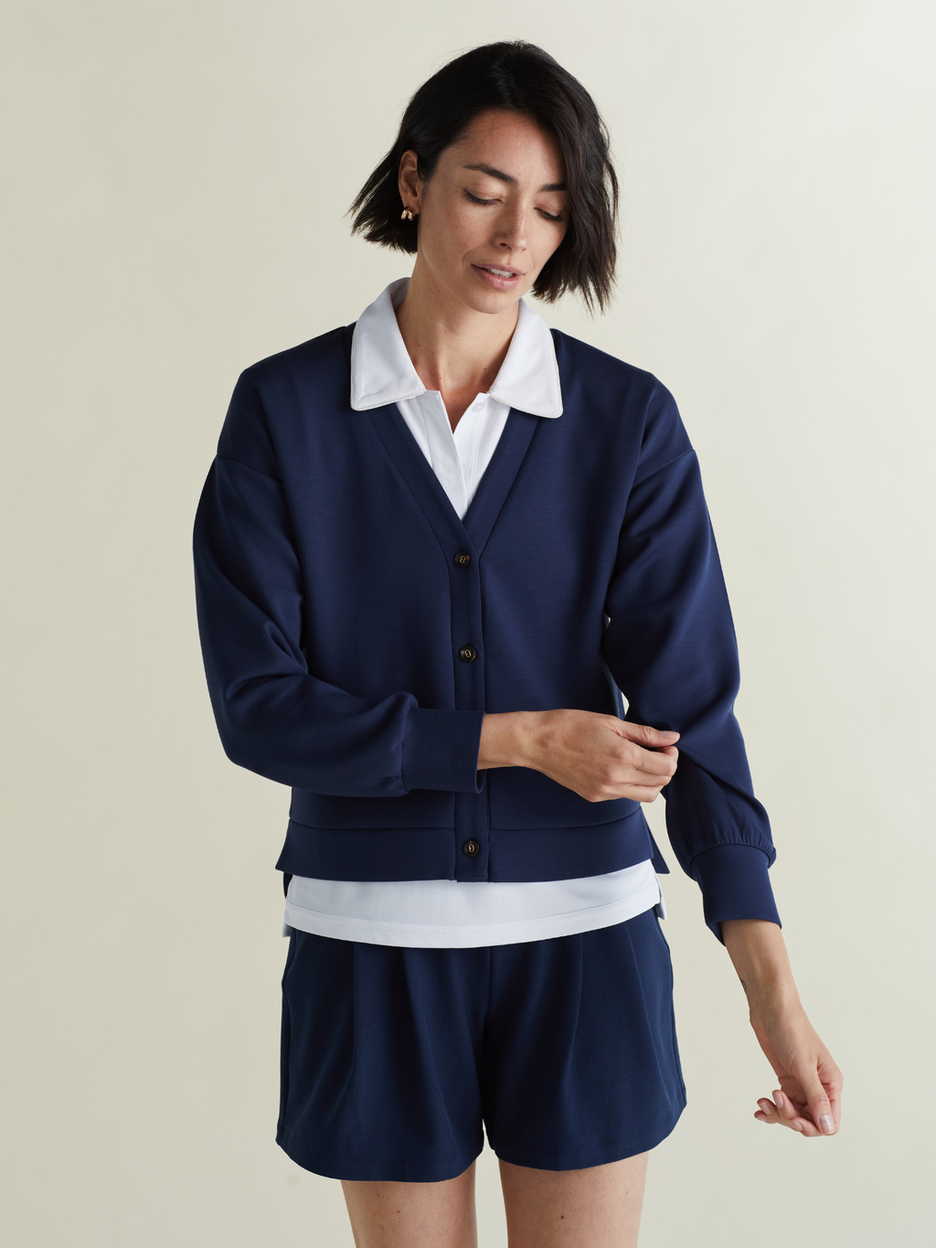 V Neck Cardigan