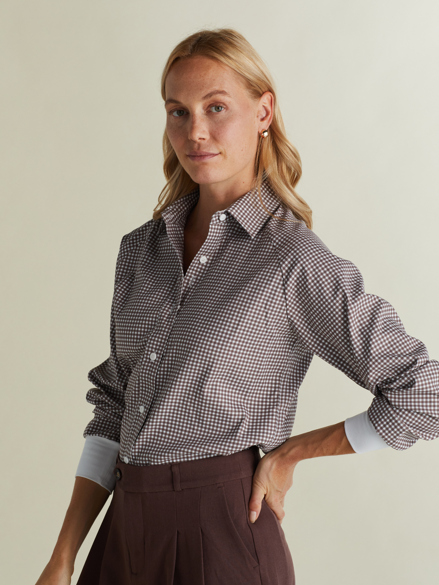 Raglan Button Up